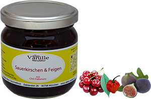 Sauerkirschen-Feigen